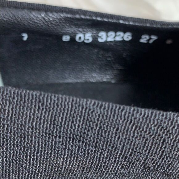 Robert Clegerie Black Fabric Slip On Sz 7 - Picture 5 of 8